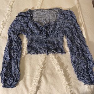 Long Sleeved Crop Top